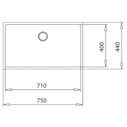 TEKA FREGADERO BE LINEA RS15 71.40