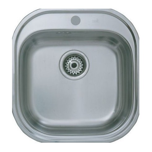 TEKA FREG. STYLO 1C. INOX. C/ ORIFICIO