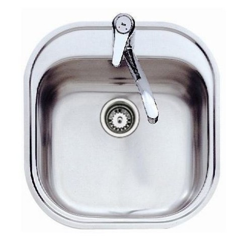 TEKA FREG. STYLO 1C. INOX. C/ ORIFICIO